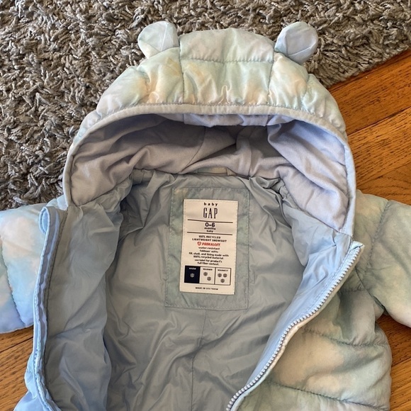 BABY GAP Unisex Snow Bodysuit Size 0-6 Months - Picture 6 of 12